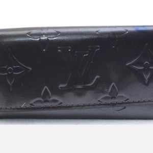 Louis Vuitton Vernis Black Leather Key Holder